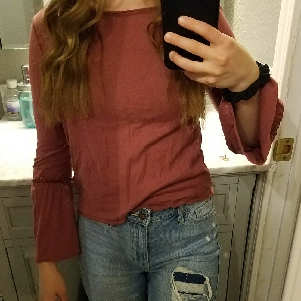 Bell Sleeve Tee (NWOT)